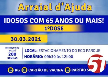 O foco é vacinar.