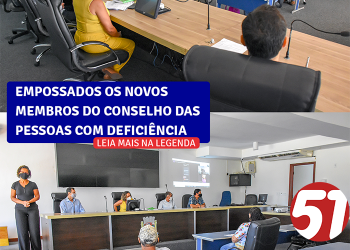 Empossados os novos membros do Conselho das Pessoas com Deficiência