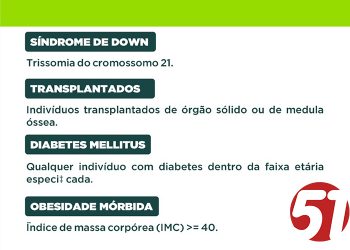 VACINA COVID-19 – 1ª DOSE COMORBIDADES💉