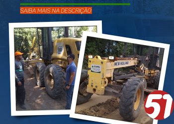 Manutenção de estradas segue no feriado e final de semana