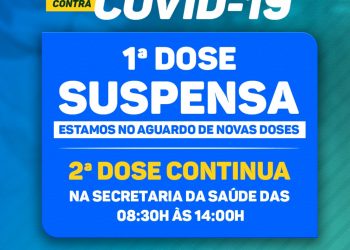 PORTO SEGURO AGUARDA NOVAS DOSES PARA DAR SEQUÊNCIA À VACINAÇÃO CONTRA A COVID-19