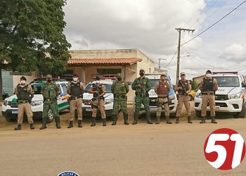 Forças integradas, PMBA / PMMG, agiram contra o tráfico de drogas, uso de armas e foragidos da justiça.