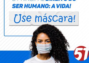NÃO DEIXE O VÍRUS TIRAR O PRINCIPAL DIREITO DO SER HUMANO: A VIDA!
