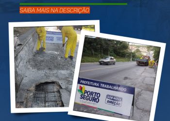 Recuperação das calçadas nas ladeiras do Aeroporto e Rodoviária