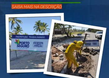 Segue manutenção de vias na Orla Norte