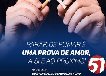 Parar de fumar é uma prova de amor, a si e ao próximo!
