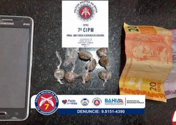 PM prende traficante no Juca Rosa, marcou bobeira dançou com a 7ª.