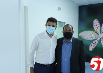 O presidente da Câmara Municipal também esteve na inauguração e falou sobre o assu8nto e os benefícios da policlínica.