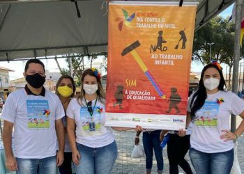 Prefeitura de Eunápolis faz campanha contra o trabalho infantil