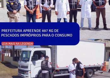 Prefeitura de Porto Seguro se preocupa com produtos clandestinos e fiscaliza produtos de agricultura e pesca.
