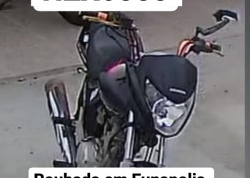 Ladrão pula o muro do vizinho e faz limpeza do que encontrou, levou até a moto.