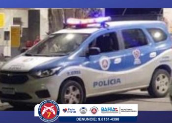 Ladrão foi preso após roubar residência em Eunápolis.