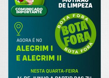 Agora tem limpeza! 🚜
