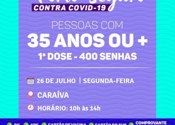 INICIE A SEMANA VACINADO!