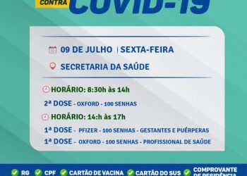 VACINAÇÃO CONTRA A COVID-19    SECRETARIA DA SAÚDE 02
