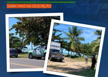 Invasões na Praia de Taperapuan são retiradas