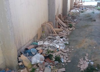 Entulho no parque da Renovação, falta de respeito para com os demais moradores.