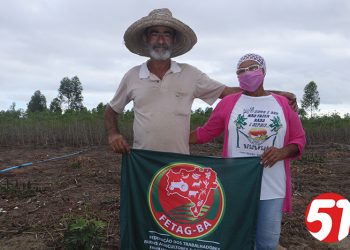 Representantes da FETAG e do STTR, estiveram visitando assentamentos de agricultura sustentável e totalmente natural.