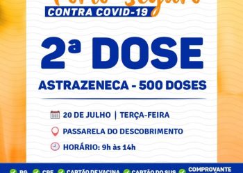 TERÇA É DIA DE VACINAÇÃO CONTRA A COVID-19