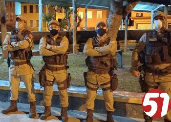 POLÍCIA MILITAR, mantém atividades de fiscalização em todos os setores de Eunápolis e região.
