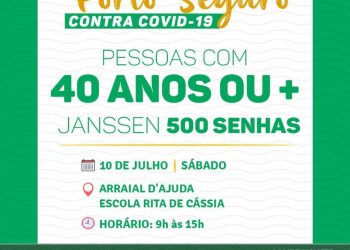 VEM, VEM VACINAR VOCÊ TAMBÉM NA TERRA MÃE DO BRASIL O FOCO É VACINAR!