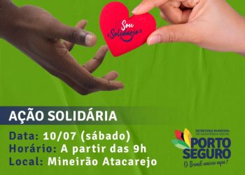 Campanha “Solidariedade é Vida” estará no Atacarejo Mineira no sábado