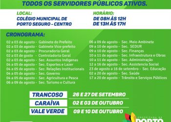 Prefeitura de Porto seguro quer conhecer todos os funcionários e em que regime estão trabalhando