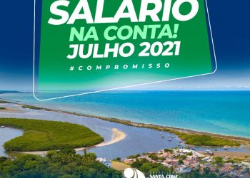 Prefeitura de Cabrália antecipa salário dos servidores