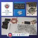 Trocaram tiros com a polícia, fugiram mas perderam toda droga.