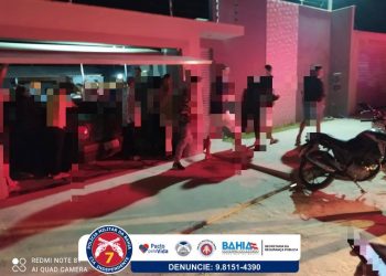 PM encerra festa com mais de 300 pessoas.