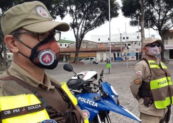 Polícia Militar vai às ruas, mostrando segurança a toda a sociedade.