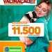 Dia de intensificação da vacinação em cães e gatos aconteceu neste sábado, dia 28.