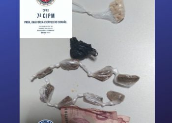 Ronda policial da PM, prende traficantes no Gusmão.