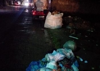 Eunápolis: moradores reclamam que sacolas estão sendo abertas e lixo espalhado pelas ruas