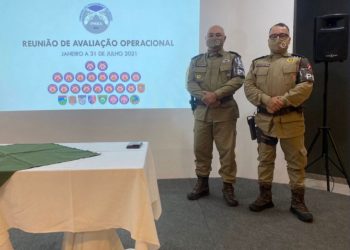 Cel Vanderval Gomes visita a 7ª CIPM  em Eunápolis.