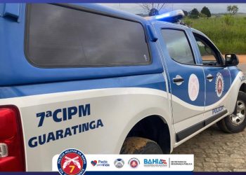 Polícia Militar desbarata ponto de tráfico em Guaratinga.