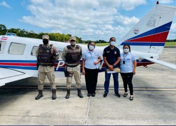 PM escolta vacinas de Porto Seguro ao Hemocentro de Eunápolis