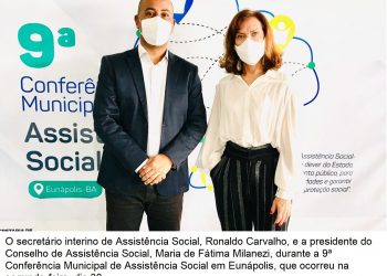 9ª Conferência Municipal de Assistência Social reforça importância das políticas socioassistenciais em Eunápolis