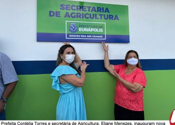 Domingo é marcado por inaugurações e palestra de ex-atleta no município de Eunápolis