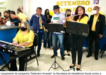 Secretaria de Assistência Social lança “Setembro Amarelo” para usuários dos serviços assistenciais