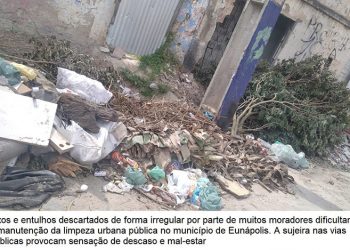 Descarte do lixo é questão de consciência da população do município de Eunápolis