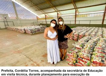 Prefeitura começará a distribuir o kit alimentação escolar.