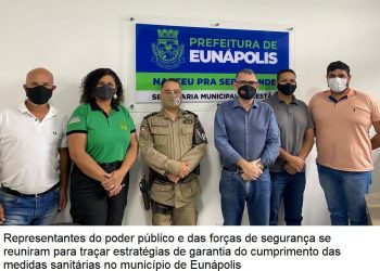 Reunião entre gestão pública e órgãos de segurança discute continuidade dos trabalhos da força-tarefa no combate à Covid-19