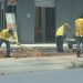 Está nas ruas da cidade, a equipe de “tapa buracos”.