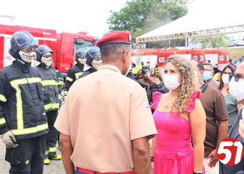 Eunápolis agora já tem um grupamento do Corpo de Bombeiros, é a realidade do momento.