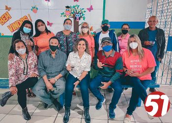 Prefeita Cordélia Torres acompanha requalificação de escolas antes do retorno semipresencial das aulas
