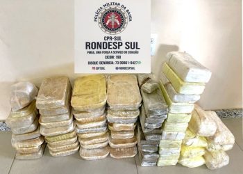 RONDESP SUL APREENDE GRANDE QUANTIDADE DE DROGAS