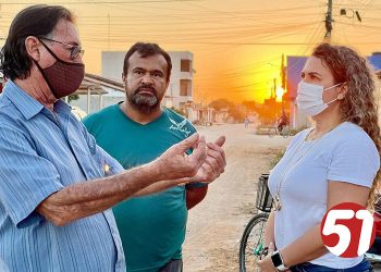 Prefeita Cordélia Torres visita obra de requalificação de ruas no bairro Juca Rosa