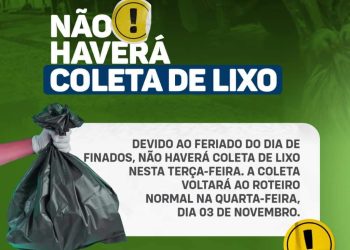 Prefeitura de Eunápolis informa que não haverá coleta de lixo