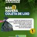 Prefeitura de Eunápolis informa que não haverá coleta de lixo